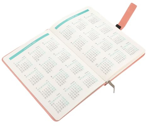 PLAFOPE Planner Annuale Tascabile con Calendario Mensile Agendina Leggera e Portatile per Studenti Diario Multifunzione per Organizzare Agenda Giornaliera e Promuovere Abitudini