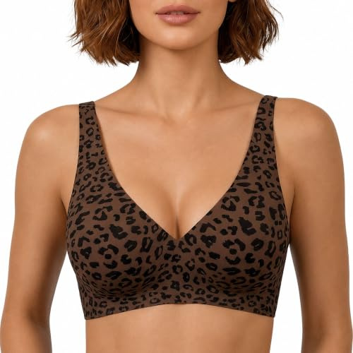 Soutien Gorge Push Up, Soutien Gorge sans Armature Push Up Rembourré, Jelly Bra Soutiens-Gorge Comfit Brassiere Femme