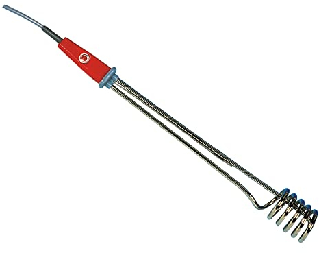 Karl Dahm Tauchsieder 2000 Watt 50cm mit Abschaltautomatik I Wasserkocher mit einer Eintauchtiefe von 40 cm I Perfekt für die Baustelle I Heizstab zum Erhitzen von Wasser I Electric Heater – 10295