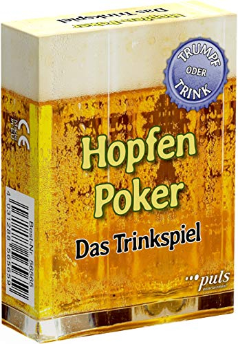 puls entertainment HOPFEN-Poker - Das geniale Trinkspiel im Bier-Look.