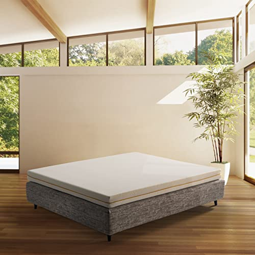 Comfy Line - Materasso Matrimoniale per Divano Letto 160x190 h 10 cm. Materassino Pieghevole con Schiuma Ortopedico. Rivestimento Sfoderabile in Cotone Fresco e Traspirante.
