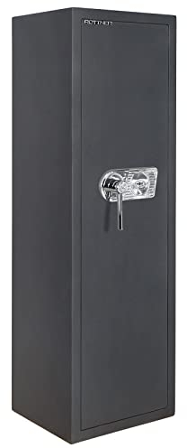 Rottner Dakota Basic Waffenschrank EN0 Doppelbartschloss 2 Schlüssel begrenzter Feuerschutz Schaumstoffwaffenhalter Putzstockhalterung inkl. Befestigungsmaterial