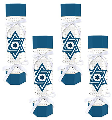 Big Dot of Happiness Happy Passover - No Snap Pesach Jewish Holiday Party Table Favors - DIY Cracker Boxes - Set of 12