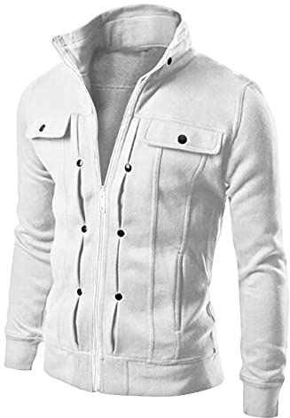 ZRYAZQ Blouson Moto Homme Idee Cadeau Homme Sportswear Homme Bleu De Travail Homme Ensemble Homme Costumes Et Vestes Homme Polaire Homme Veste Homme Hiver Blouson Homme Blouse SurvêTements Homme