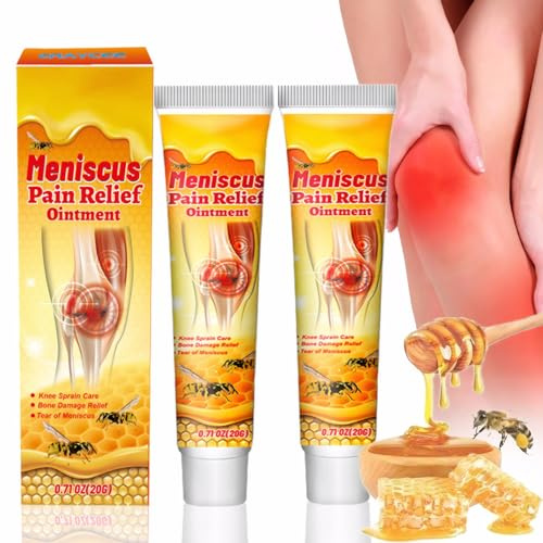 JORUN 2Pcs Knee Pain Relief New Zealand Bee Venom Joint Relief Gel - 40 G Natural Beevenom New Zealand Bee Venom Professional Treatment Gel - for Joint,Sciatic Nerve,Muscle