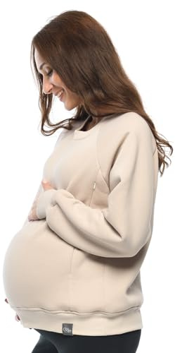 MijaCulture mammamode 2-i-1 amningströja och mammatröja, amningströja, Olivia M019