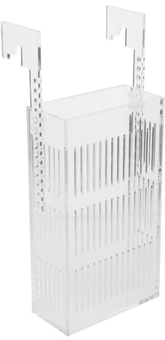 TOYZFRIENDY Boîte D'incubation en Acrylique Transparente Filet de Séparation, Taille S, pour Élevage et Isolation de Poissons en Aquarium, Adaptée à L'aquariophilie et Poissons D'ornement