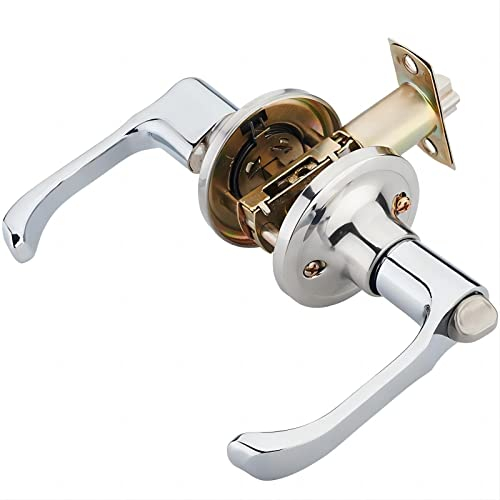 Qrity Set di pomelli per porta, Set maniglia per porta con serratura a leva, Anticata