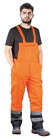 Reis BLUE-ORANGE-B_M - Peto protector forrado (talla M), color naranja y azul oscuro