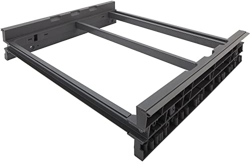 NINKA 5284.32 90680 hängande ram en 2fem KB 450 mm, för avfallsbehållare för upphängning, plast mörkgrå, silver