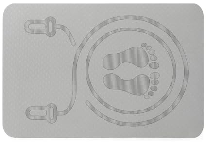 Esterilla de salto para gimnasia, para trabajar desde casa desde casa, fitness, cuerda de saltar, cuerda de impacto, alfombrilla interior, esterilla de fitness, ejercicio, esterilla antideslizante