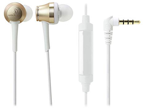 Audio-Technica ATH-CKR70iSCG High-Resolution In-Ear-Kopfhörer Gold
