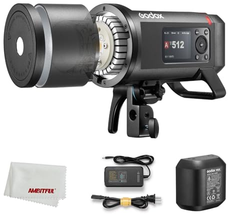 Godox AD600ProII AD600 Pro 600 Ws Flash per esterni, sistema X 2.4 G, TTL GN87 HSS 1/8000s, 40 W Bi-Color 2800K-6000K, 0.01s~0.9s tempo di riciclaggio, 2600mAh Batteria al litio AD600PRO