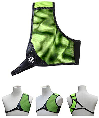 BICASTER Protège-poitrine pour tir à l'arc - Maille 3D RH (vert, taille L)