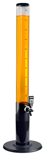GOODS+GADGETS Dispensador de cerveza para fiestas con grifo XXL Columna para beber (5 litros)