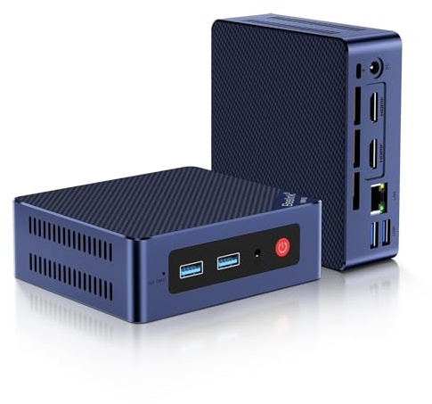 Beelink Mini S13 Office minidator, Intel Twin Lake N150-processor. 16 GB DDR4 500G SSD, dubbel HDMI (Max 4K 60 Hz) *2/WiFi 6, BT5.2/USB3.2, Dual LAN 2.5G, ministationär dator