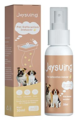 Kingke Gatos y Perros Entrenamiento de Inodoro Artículos para Mascotas Spray Inducción Defecación de Mascotas Inductor Suministros Producto Home Garden Supply 30ml