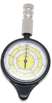 Yardwe Outdoor Kartenmesser Mit Metallmessrad Verschleißfestes Distanzmessrad Kompaktes Kartenmessgerät Für Camping Wandern Und Geländeerkundung