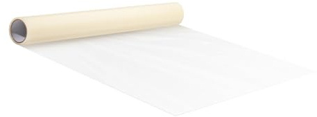 VEVOR Película Protector de Alfombra 6,1x61 m Protector de Piso y Superficie con Respaldo Adhesivo Rollo Protector de Tapete de Coche de Polietileno Autoadhesivo para Construcción y Renovación