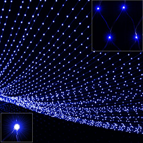 Monzana Guirlande lumineuse 100 LEDs filet pour intérieur extérieur décoration de Noël illumination 8 fonctions éclairage