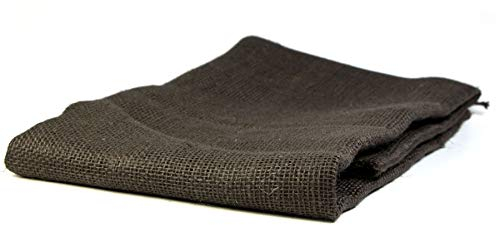 mgc24® Jutesack aus Naturfaser, Winterschutz für Pflanzen gegen Kälte/Frost, 100x110cm anthrazit