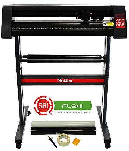 720mm Vinyl Schneideplotter Folienplotter Schneideplotter Plotter inklusive 3 x Roland-Messer Weeding Pack und Flexi Starter Software