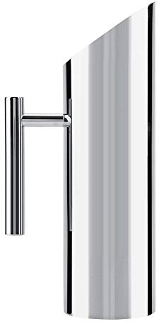 Pichet en acier inoxydable, cruche d'eau en acier inoxydable avec outil de service pour hôtel à la maison(1,5 L)