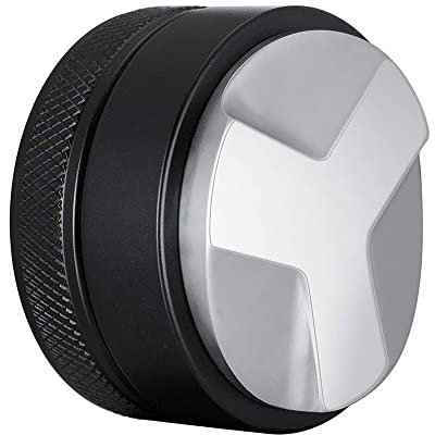 TopHomer Distributeur et Tampon de café de 51mm, Distributeur de café et Tampon à Main, Tampon à café, Outil de Distribution d'espresso à Profondeur réglable, Distributeur d'espresso