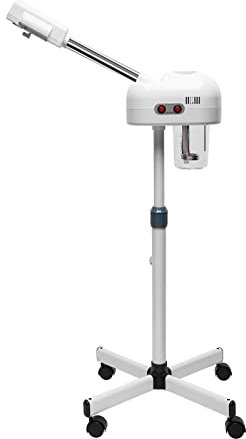 Sauna visage,750W appareil vapeur pour visage,Sauna Facial Visage Vaporisateur Steamer Steamer facial sur pied pour les salons de spa à domicile