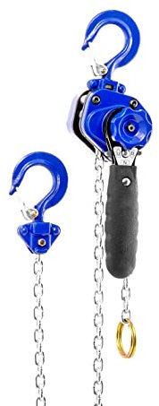 Pallit Mini Palan à levier Pocket | Capacité de charge de 500 kg | Longueur de la chaîne 1,5 m | extra léger