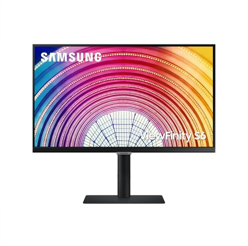 Samsung LS24A600NAUXXU 24 S60A QHD ViewFinity Monitor - 2560x1440, IPS, Displayport, HDMI, USB Hub, Height Adjust
