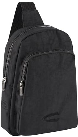 camel active Bolso bandolera Journey para hombre, 5 L, color negro