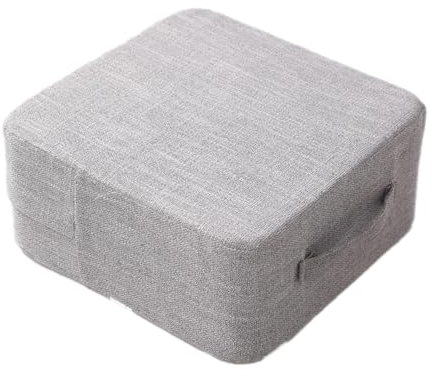 Oreiller de coussin de sol doux - Couvercle lavable pour le yoga et