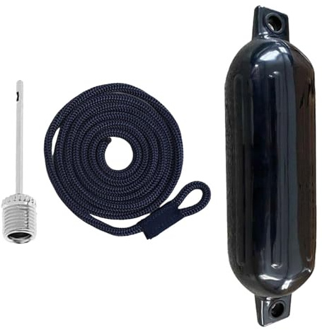 ICDKOYK Defensas para barcos, boyas de anclaje para atraque, parachoques para barcos, rafting inflable, apto para yates y embarcaciones pequeñas, boyas de anclaje, parachoques
