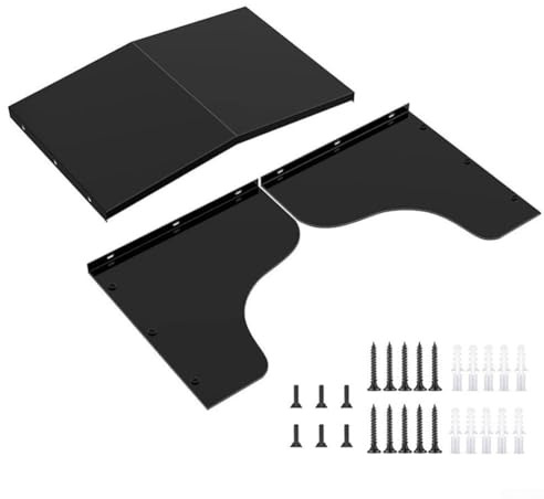 Gdfnmogo Wallbox EV Charger - Cubierta protectora de techo de aleación de acero resistente a la intemperie para estación de carga montada en la pared, toldo resistente al viento, a la lluvia y al sol
