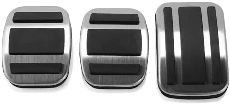 Jeu de 3 pédales pour Peugeot 308 3008 408 4008 et 5008 (Frein et accélérateur) | Accessoires pour pédales | MT (3 pièces MT)