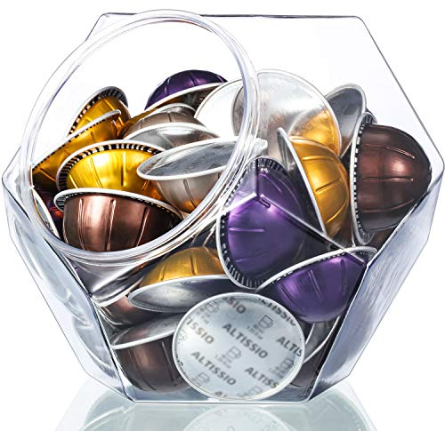 Large-Capacity 12-Sided Polygon Elegant Coffee Pods Holder for Nespresso Vertuoline Capsule