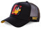 Capslab Cappellino con Visiera, Nero 1, Taglia Unica Uomo
