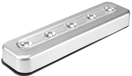 Gadpiparty Led Luz De Armario Sin Cable Con Adhesivo Con Pilas Aaa Lámpara Táctil Para Escaleras Armarios y Barra De Luz Nocturna Duradera y Desmontable Para Interiores