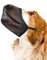 Maulkorb für Hunde, Hundemaulkorb Professioneller Atmungsaktiver Mesh Maulkorb Hundemaulkörbe mit Verstellbarer Riemen Netzmaulkorb Weichem Netzbezug zum Verhindern von Fressen Beißen (Black, L)