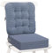 Alzador Silla para Niños Comer, 2 asientos elevadores para niños, con diferentes alturas para comer, extraíble y fácil de limpiar, asiento elevador antideslizante (Blue)