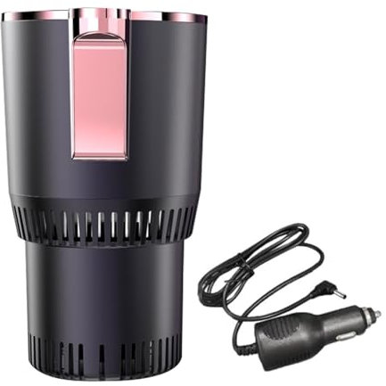 Wezalget Scalda e raffredda bevande per auto 2 in 1 | Portabicchieri da auto con funzionamento touch Controllo della temperatura Portabevande per raffreddamento e riscaldamento dellauto