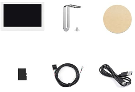 OAJABBGE 5 pollici USB Computer Case Secondario Schermo IPS Display Funzione Registrazione Macchina Rullo Connettore Tipc Per Gaming Station