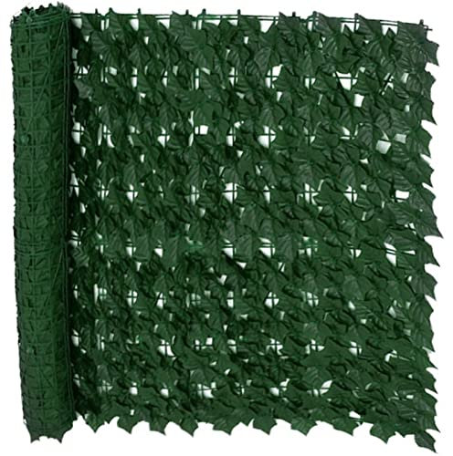 Haie artificielle verte – Treillage de jardin, protection UV, clôture de jardin extérieure, protection solaire, mur décoratif, taille 1 x 2, parfait pour l'intimité et l'esthétique.