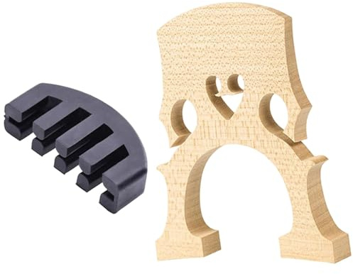 Dickly Bridge And Mute for Replacement Spare Parts for Accessories - Instrument Parts, 11cmx9cmx1.27cm