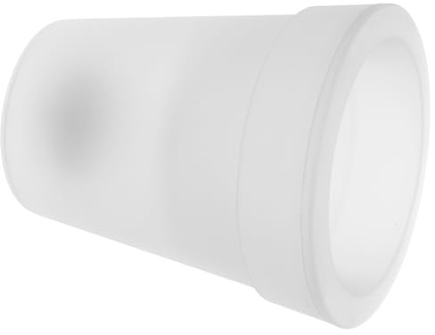Artibetter Vaso da Fiori Solare a LED Luce Bianca, Lampada Decorativa da Giardino per Esterni, Fioriera Luminosa per Patio e Balcone, senza Cablaggio, Resistente alle Intemperie
