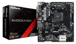 ASRock 90-MXB830-A0UAYZ - - AMD B450M-HDV Ryzen micro-ATX Motherboard