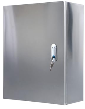 Elektrogehäuse Aus Metall ，wetterfester Elektrischer Abschließbarer Anschlusskasten，elektrischer Anschlusskasten Für Den Außenbereich Verteilerkasten Projektbox Mit Montageplatte & Klappdeckel