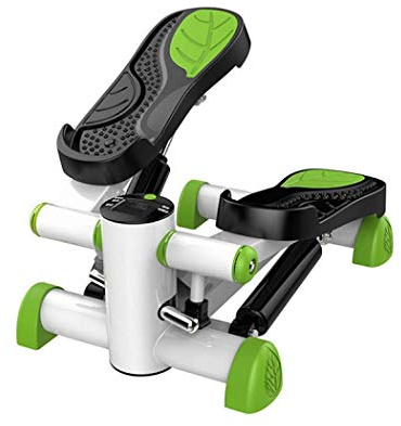 Stepper, Mini-Interne Fitnesswaage, Oberschenkel-Vollübungs-Körpermaschine zur Bildung von Ofenrohren (Cyan)