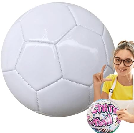 Kaxenig Ballon De Football Autographe, Graffiti et Bricolage - Taille Officielle 3/4/5, pour Les Dessins Et Les Signatures